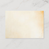 フローラの結婚詳細小型エンクロージャカード エンクロージャーカード (裏面)