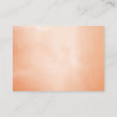 フローラの結婚詳細小型エンクロージャカード エンクロージャーカード (裏面)