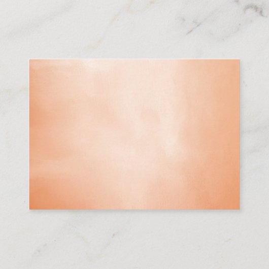 フローラの結婚詳細小型エンクロージャカード エンクロージャーカード (裏面)