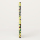 フローラの継ぎ目のないパタ葉ーンの花、枝 Case-Mate iPhoneケース (裏面/左)