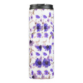 フローラの継ぎ目のないマリゴールドの花模様 タンブラー (裏面)