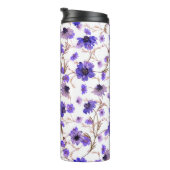 フローラの継ぎ目のないマリゴールドの花模様 タンブラー (回転右)