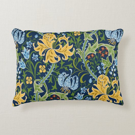 フローラの継ぎ目のない大きな花とユリと アクセントクッション (正面)