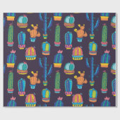 フローラの継ぎ目のない模様  ラッピングペーパー (フラット)