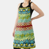 フローラの継ぎ目無し模様 エプロン (インサイチュ)