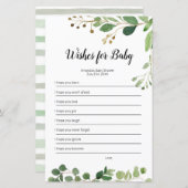 フローラの緑の水の色の願いベビーゲーム (正面/裏面)