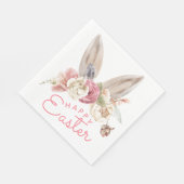 フローラの耳 |ハッピーイースター スタンダードランチョンナプキン (角)