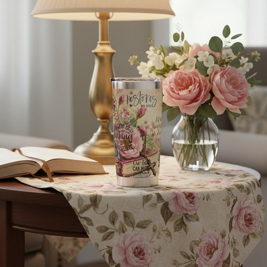フローラの聖句パーソナライズされた 保温保冷タンブラー