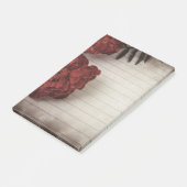 フローラの背景(横線紙) ポストイット (アングル)