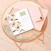 フローラの色のスケッチブック素朴名 ノートブック