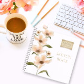 フローラの色のスケッチブック素朴名 ノートブック