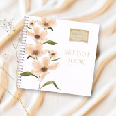 フローラの色のスケッチブック素朴名 ノートブック