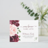 フローラの色モダン移エレガント動 案内ポストカード (スタンド正面)