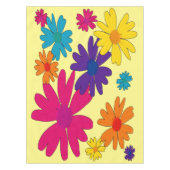 フローラの花のベッド テーブルクロス (正面)