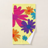 フローラの花のベッド バスタオルセット (ハンドタオル)