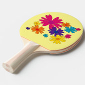 フローラの花のベッド 卓球ラケット (正面アングル)
