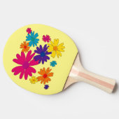 フローラの花のベッド 卓球ラケット (横)