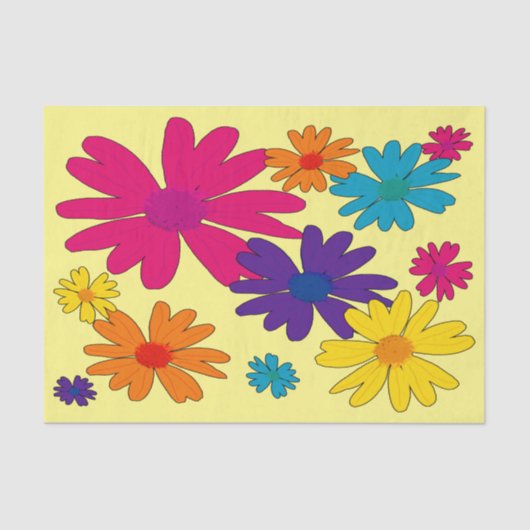 フローラの花のベッド 薄葉紙 (正面)