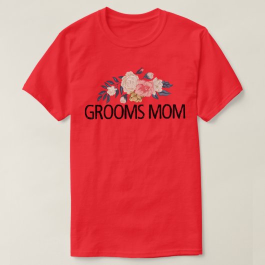 フローラの花の皮肉おもしろいな母 Tシャツ (デザイン正面)