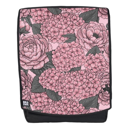 フローラの花束 バックパック (正面)