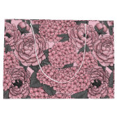 フローラの花束 ラージペーパーバッグ (裏面)