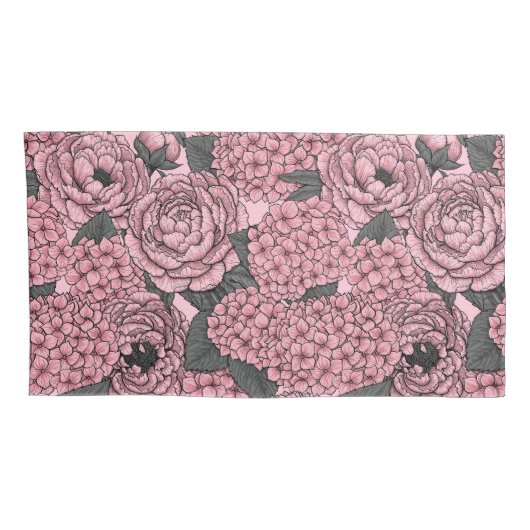 フローラの花束 枕カバー (裏面-右)