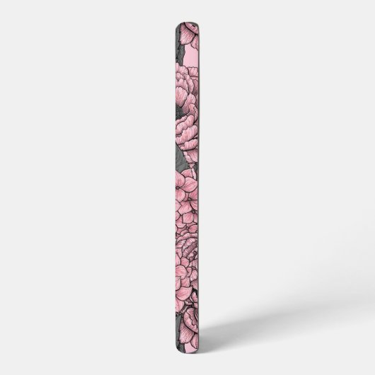 フローラの花束 SAMSUNG GALAXYケース (左側面)