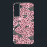 フローラの花束 SAMSUNG GALAXY S22 ケース<br><div class="desc">手描き牡丹と紫陽花、ベクターシームレスパターン</div>