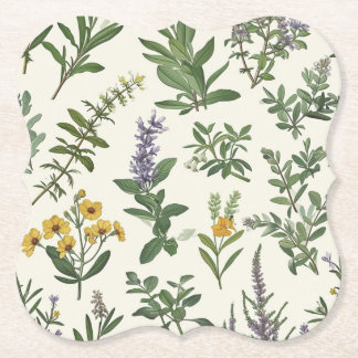 フローラの花 ペーパーコースター
