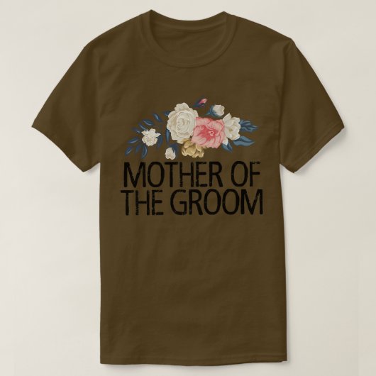 フローラの花、新郎の母 Tシャツ (デザイン正面)
