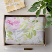 フローラの葉の水色 薄葉紙 (ギフト)