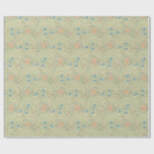 フローラの葉ヴィンテージウィリアムモリスラークスパーラ ラッピングペーパー (フラット)
