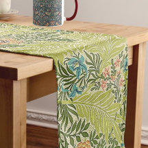 フローラの葉ヴィンテージウィリアムモリスラークスパー