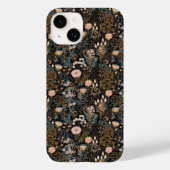 フローラの葉植物性の野生の花 Case-Mate iPhoneケース (裏面)