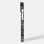 フローラの葉植物性の野生の花 Case-Mate iPhoneケース (裏面 / 左)