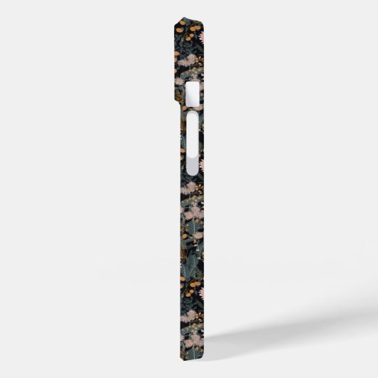 フローラの葉植物性の野生の花 Case-Mate iPhoneケース (裏面 / 左)