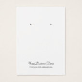 フローラの葉葉カスタムのイヤリングカード (正面)