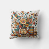 フローラの装飾陶芸 クッション (裏面)