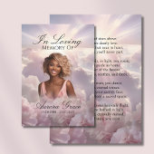 フローラの記憶 – FLR001メモリアルカードと詩 招待状