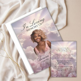 フローラの記憶 – FLR001メモリアルカードと詩 招待状