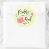 フローラの読書者が行読く ラウンドシール (バッグ)