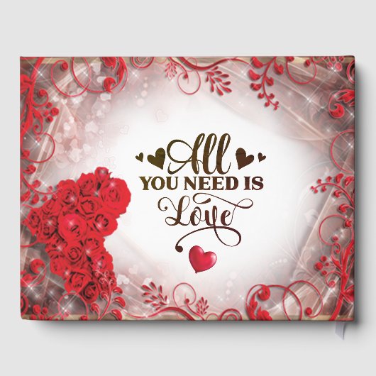 フローラの赤いフレ結婚ーム ゲストブック (裏面)