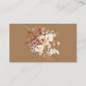 フローラの赤ん坊のシャワーが、よろこんで エンクロージャーカード (裏面)