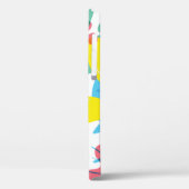 フローラの透過性要素を含むシームレスなパターン。 Case-Mate iPhoneケース (裏面 / 左)