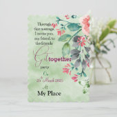 フローラの集まり 招待状 (スタンド正面)