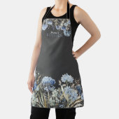 フローラの青い野パーソナライズされた花 エプロン (インサイチュ)