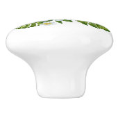 フローラの鳥とハミング鳥 セラミックノブ (側面)