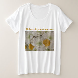 フローラのTシャツ プラスサイズTシャツ