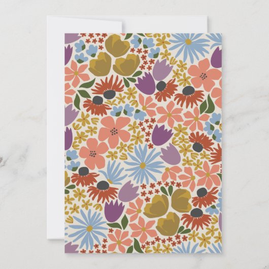 フローラはっきりしたブライダルブランチ 招待状 (裏面)