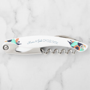 フローラはっきりしたポピズカップルズモノグラム ソムリエナイフ